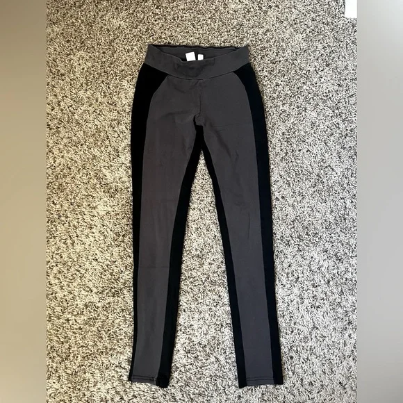 bp 2 Tone Black Leggings Size Small - Picture 1 of 7